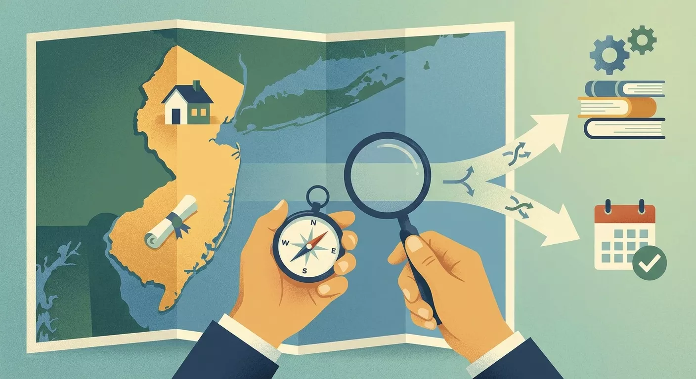 The First-Year vs. Second-Year Rule in New Jersey — Newly Licensed in New Jersey? Here's Whether You Need CE This Term
