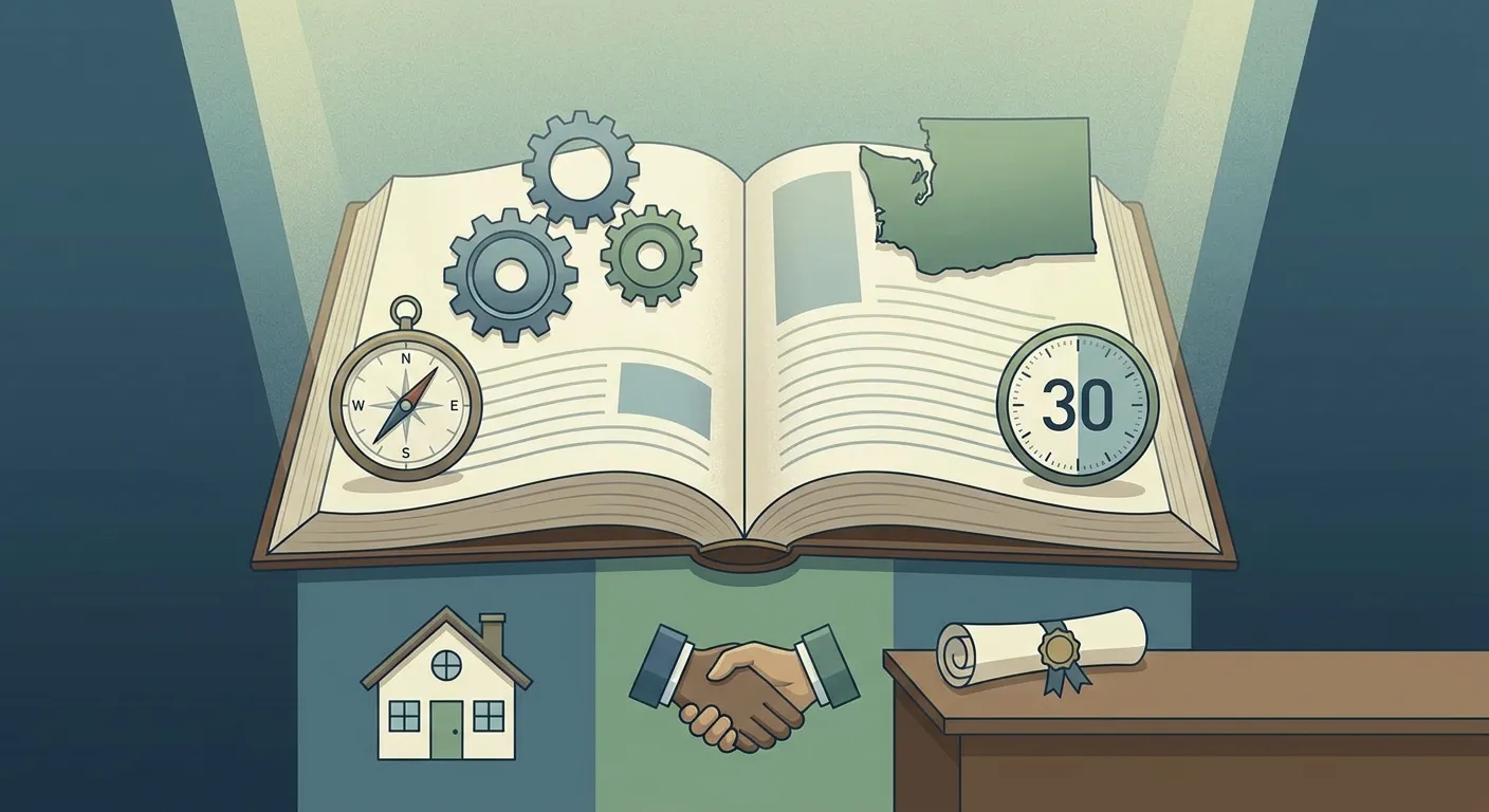 Understanding the Washington Real Estate CE Requirements — Washington Real Estate Continuing Education: The Complete 30-Hour Breakdown