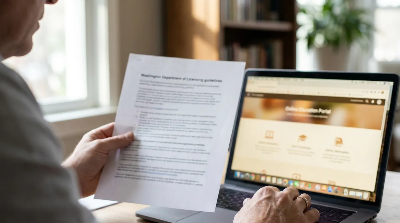 Define the Washington CORE / Current Issues Requirement — Washington Real Estate Transaction Forms: Common Mistakes CE Can Help Prevent