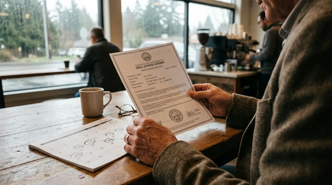 Define the broker scenario and the renewal problem that comes with it — Washington Real Estate CE for Brokers: A Practical Renewal Guide