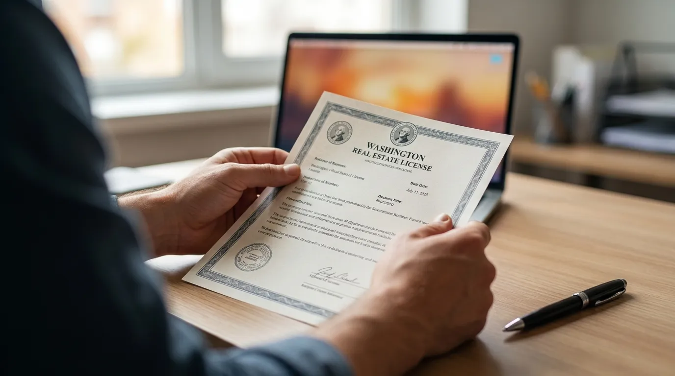 What the Rule Says: Washington CE Completed After License Date — The Rule That Trips Up New Brokers: Coursework Must Start After Your License Date