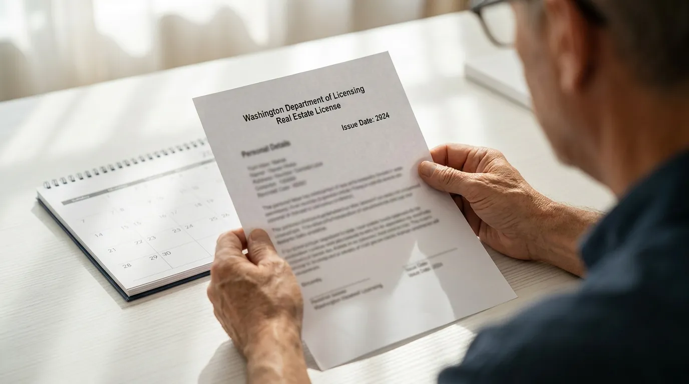 Your Expiration Date, Based on Your Issue Date — First Renewal Requirements for Washington Brokers Licensed in 2024