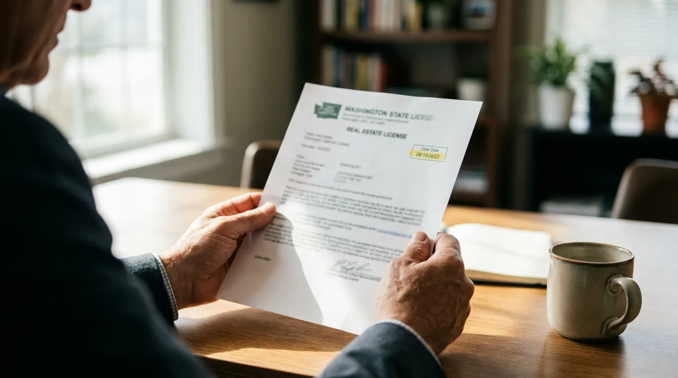 The deadline is your license expiration date - here is how to find it — When Are Your 90 Hours Due? Washington First Renewal Deadlines Explained