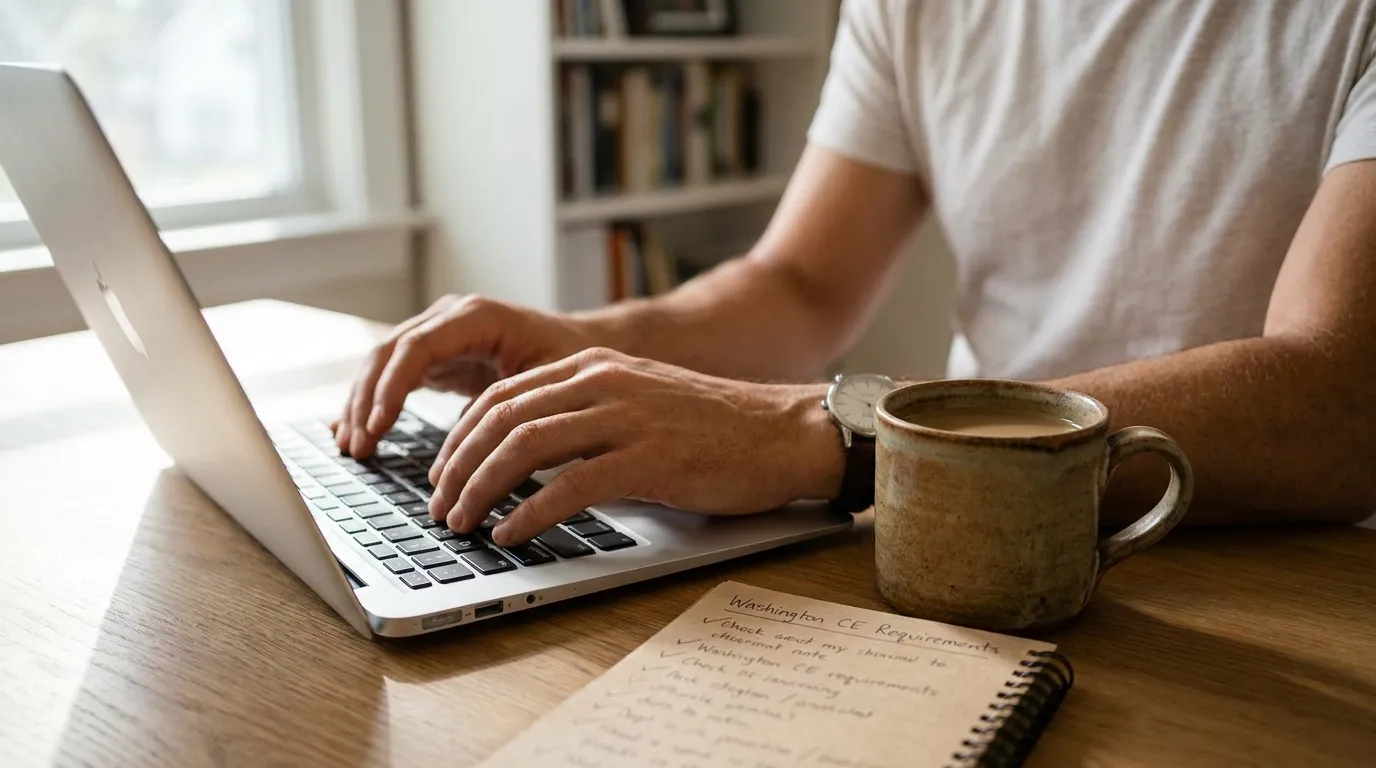 Week 1: Confirm Your Hours and Enroll — 90 Days Out: Your Washington First Renewal Action Plan