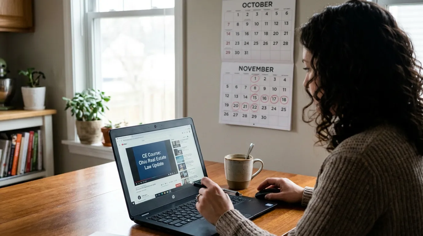 How Early Should You Start Your 30-Hour Ohio CE Requirement?
