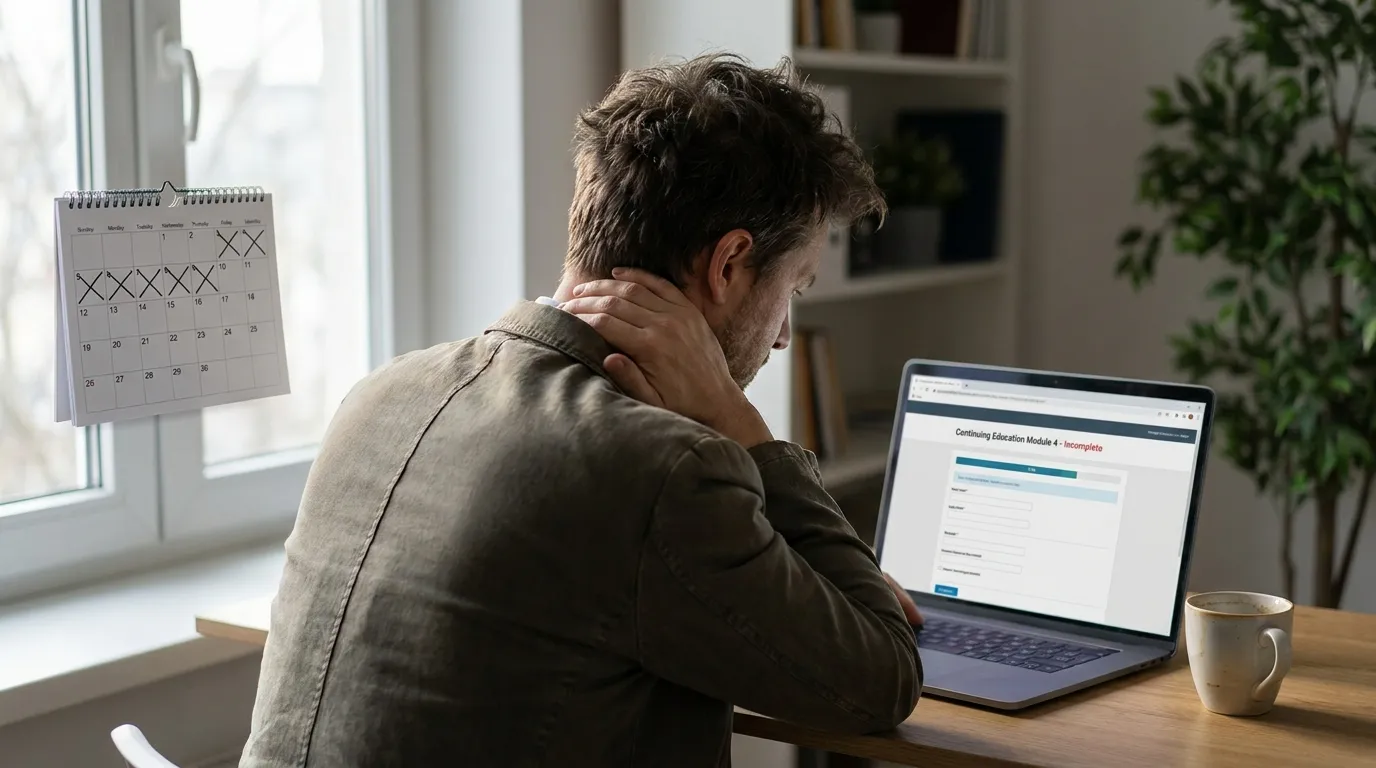 Why Cramming Your CE Into the Last Month Is a Bad Idea